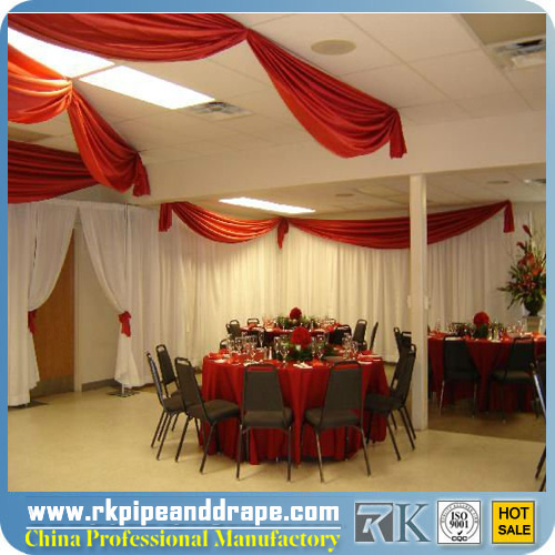 RK wedding pipe and drapes de