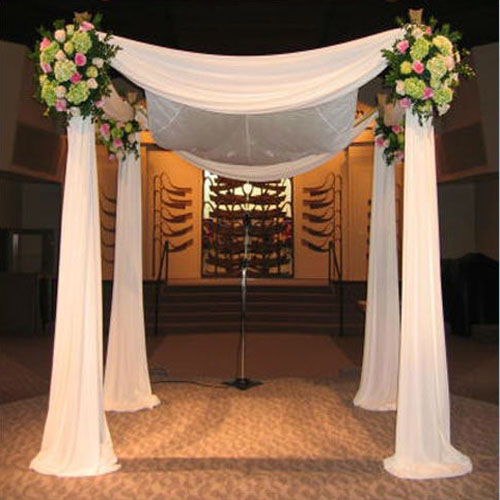 drape wedding decoration materials 