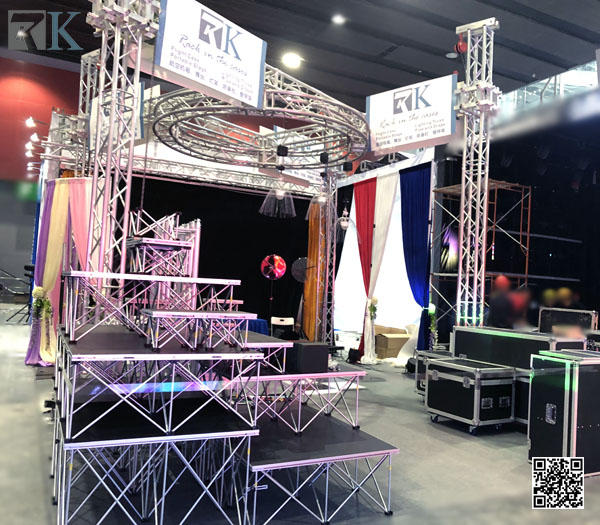 RK booth in PLSG 19