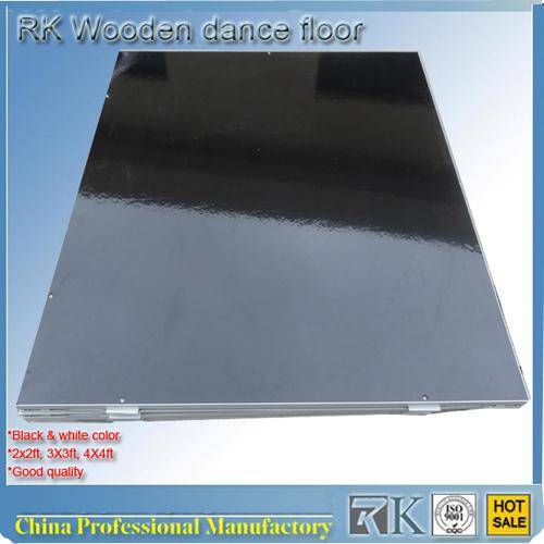 RK dance floor made of cheap parquet flooring