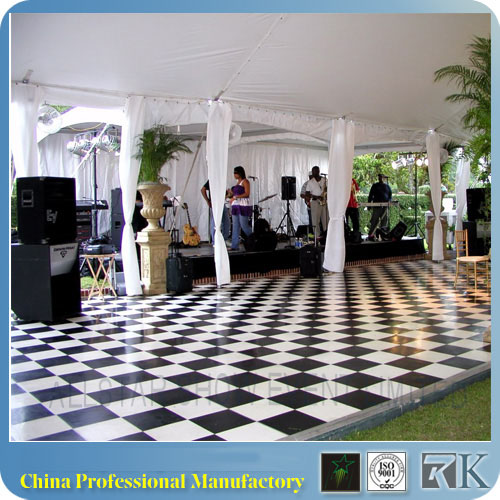 Black and white stage flooring wholesale